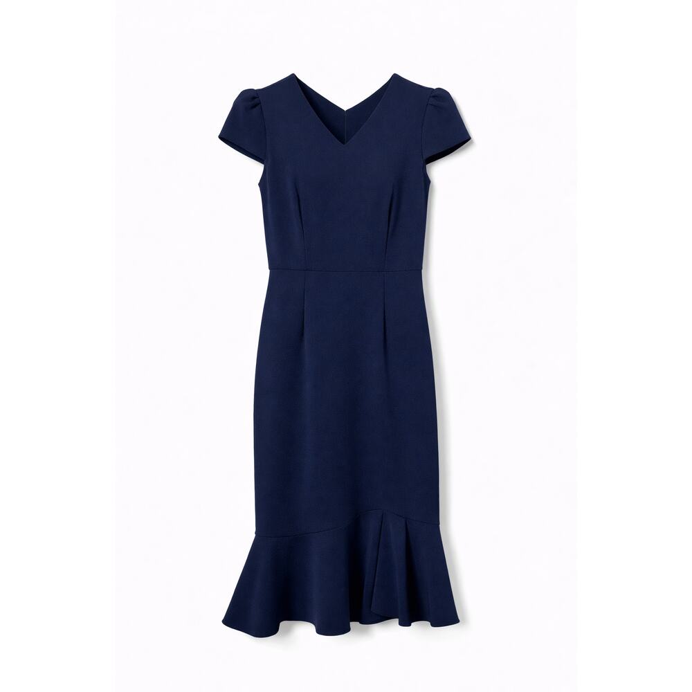 NWOT Betsy Johnson Navy Executive Dress Womens Size 2 Cocktail Office Corporate